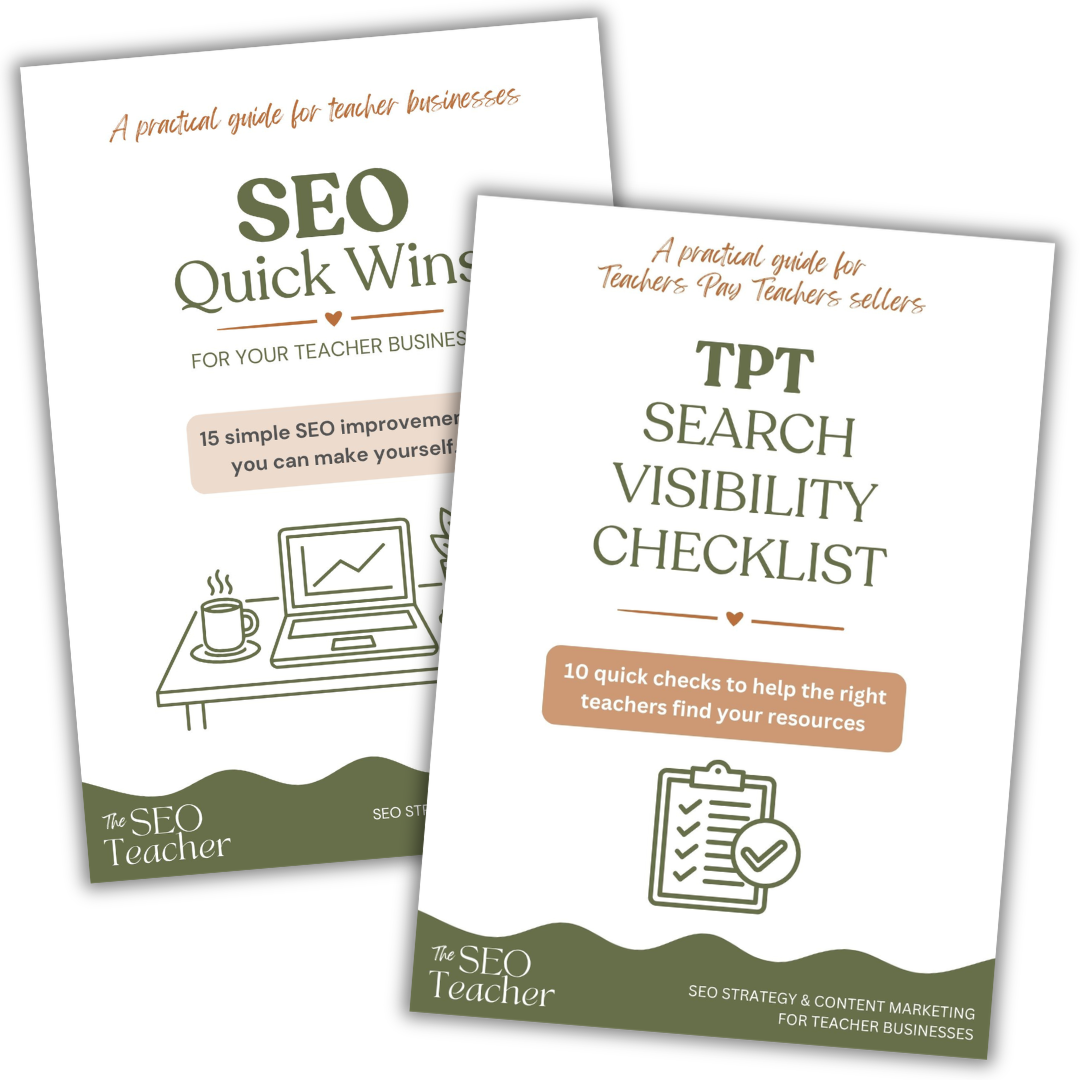 free seo resources for teachers
