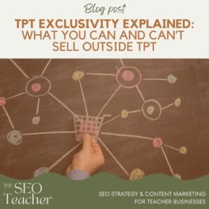 tpt exclusivity explained